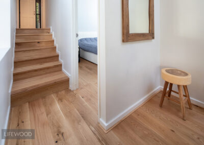 French Oak Natural Stairs