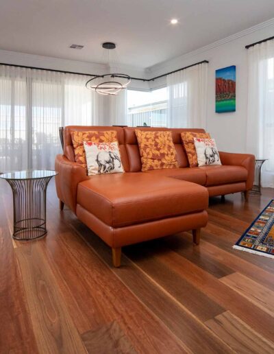 Spotted Gum Living Room