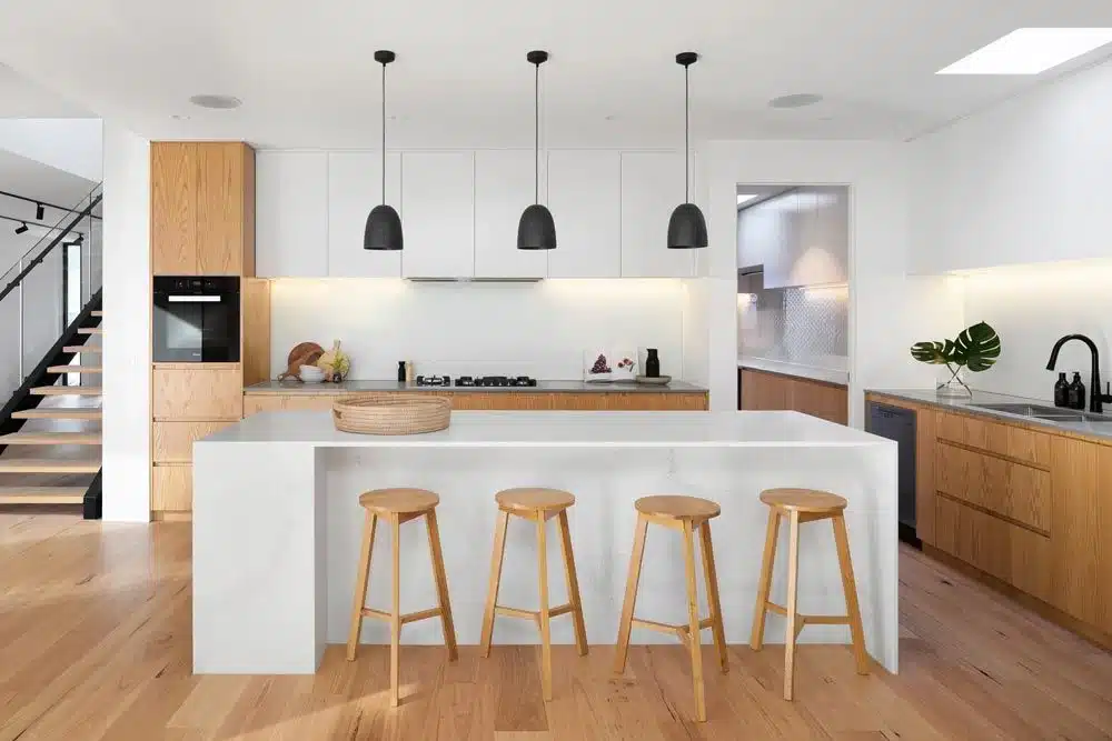 French Oak Flooring Kitchen