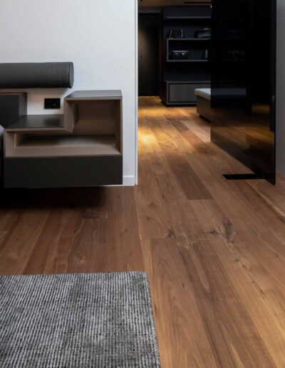 American Black Walnut Master Bedroom