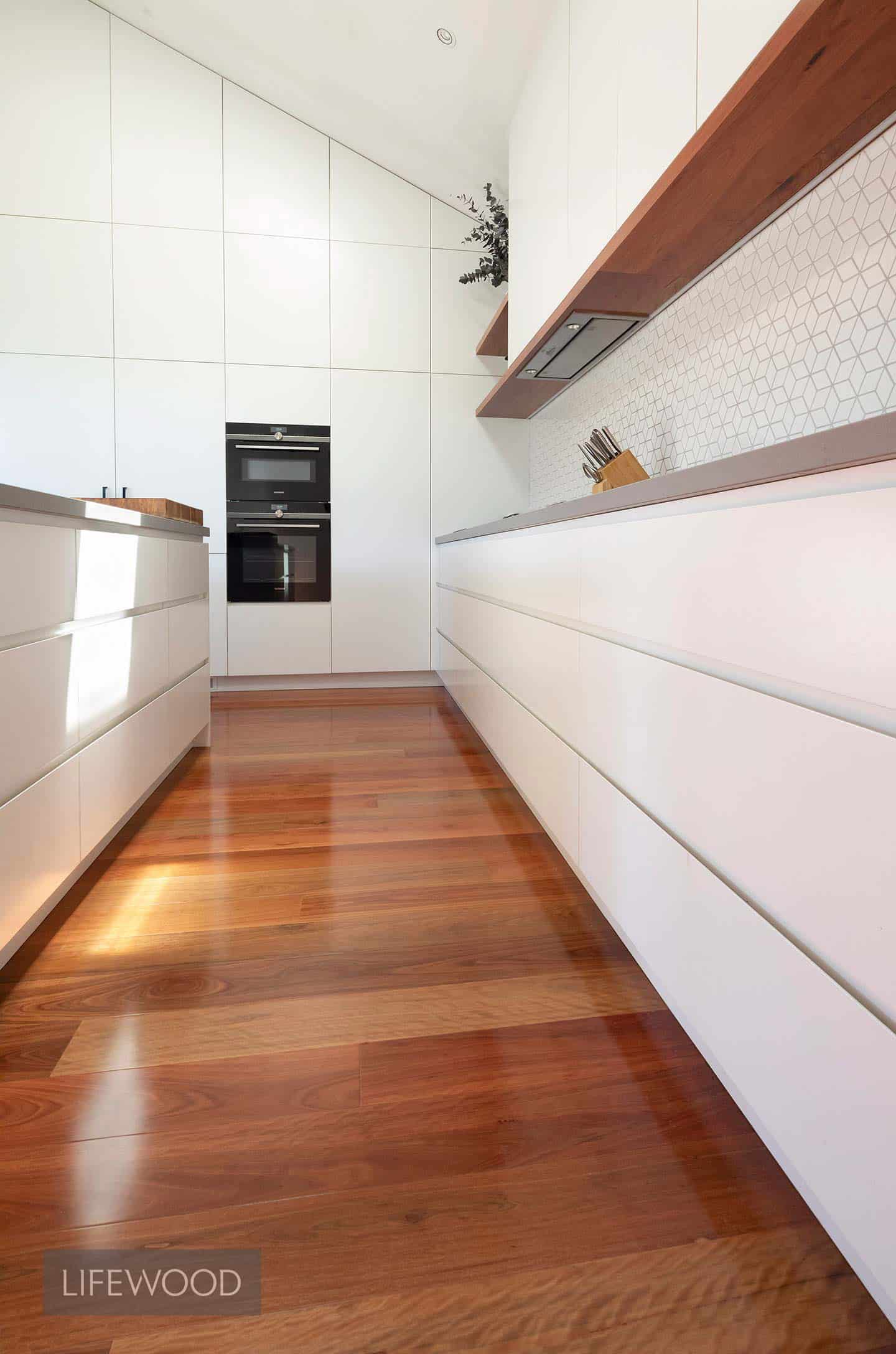 Grey Ironbark Kitchen detail Grey Ironbark Kitchen detail