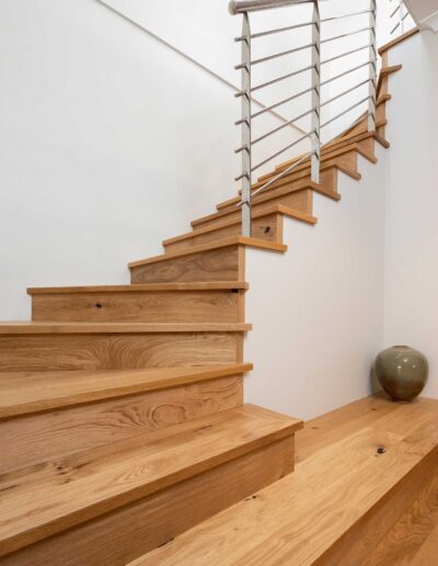 French Oak Natural Stairs 1