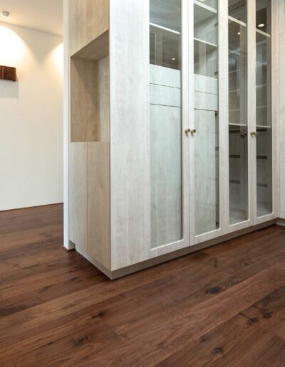 American Black Walnut dressing room