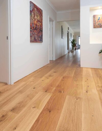 French Oak Natural Flooring Entry