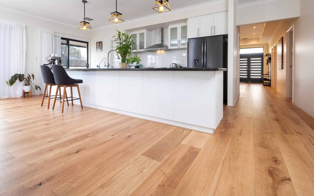 From cold house to cozy family home with Natural French Oak