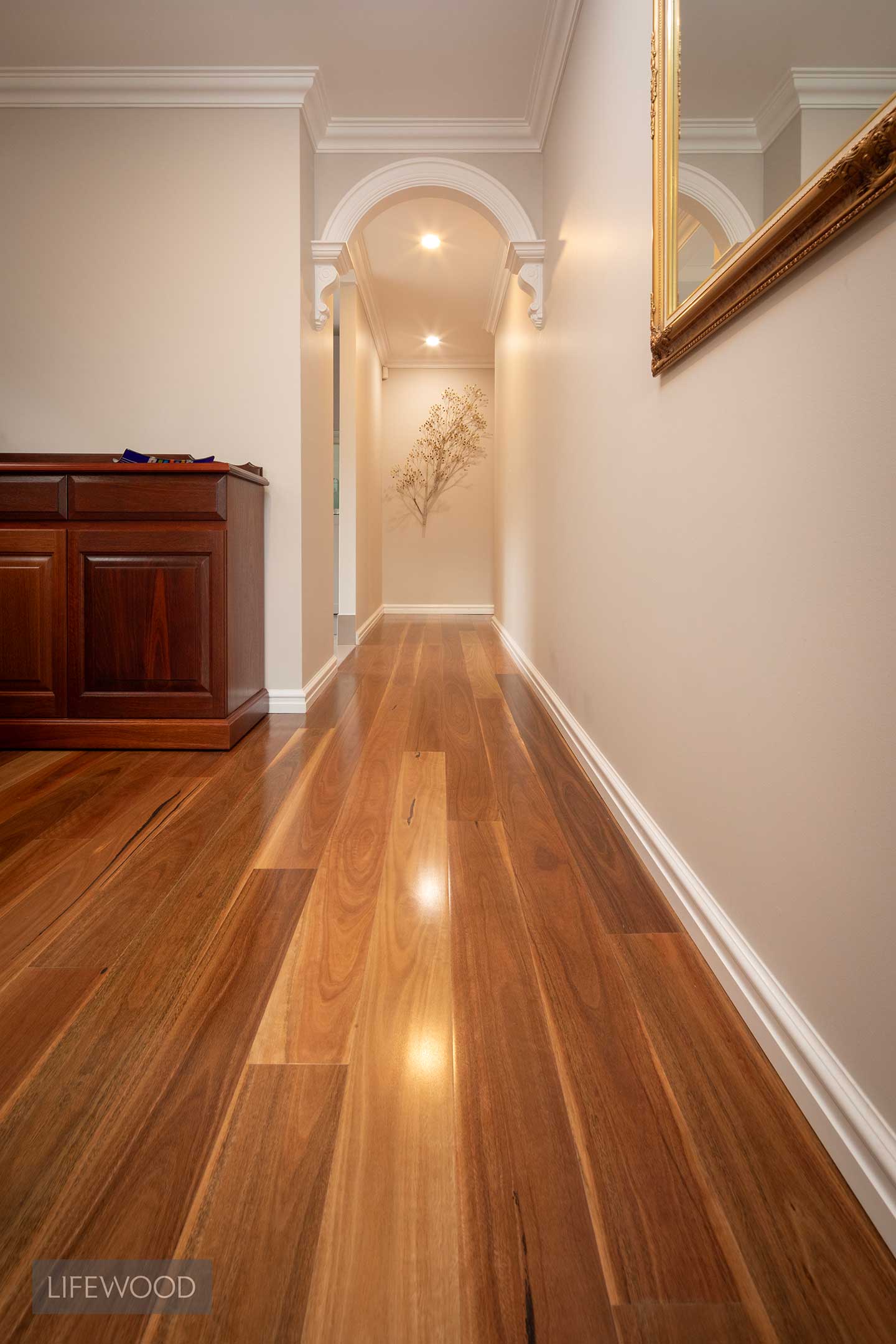 Spotted Gum Hallway Spotted Gum Hallway