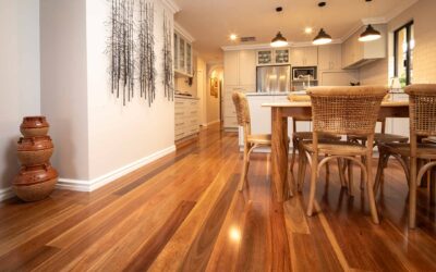 Warm up your home with Spotted Gum timber flooring