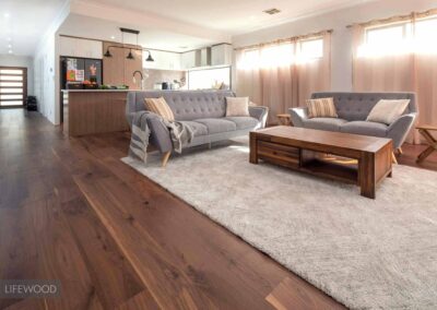American Black Walnut Living Room