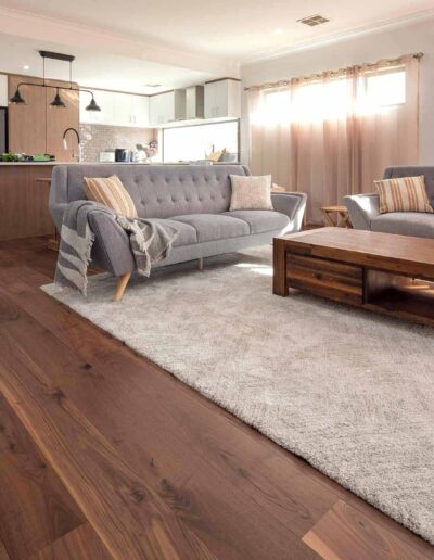 American Black Walnut Living Room