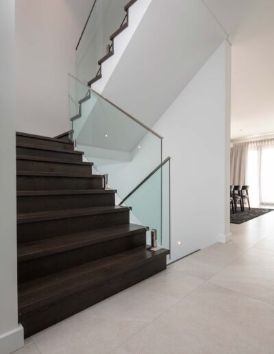 French Oak Black Forest Staircase