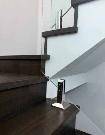French Oak Black Forest Staircase detail