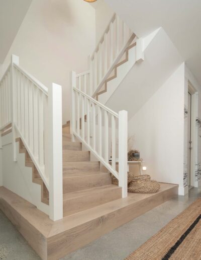 French Oak Driftwood Staircase